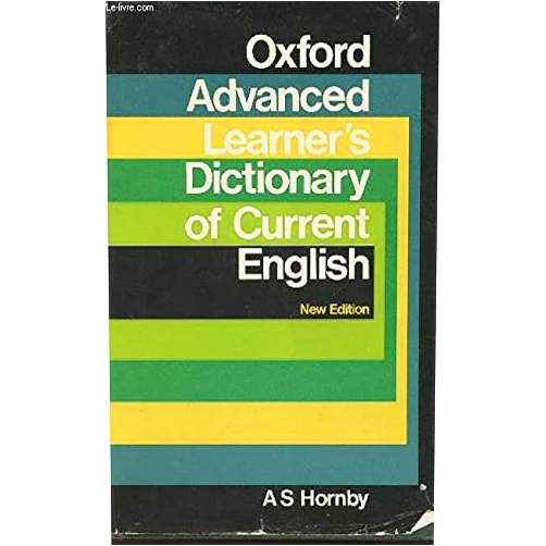 By A S Hornby (Author) Oxford Advanced Learner''s Dictionary of Current English