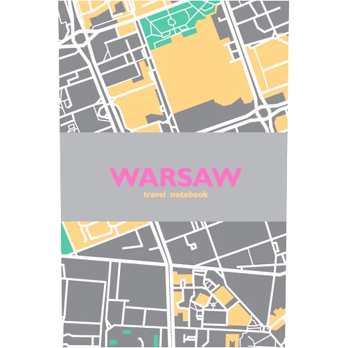 The Inspired Jotter Warsaw: Travel Notebook, Planner, Journal, Diary with Checklist, Itineraries, Journal Entries, and Sketch and Photo Pages (110 Pages, 6