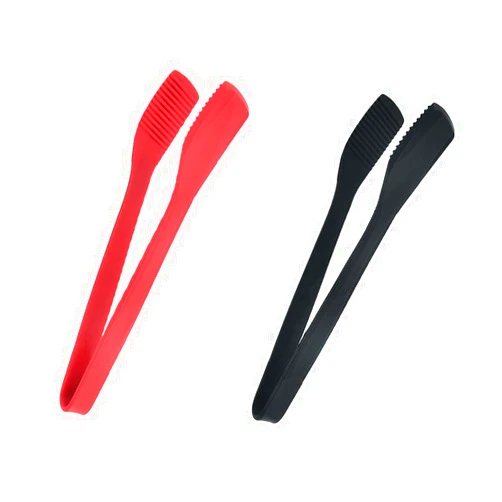 LIUHUIZEYU Silicone Kitchen Tongs,LIUHUIZEYU Silicone Tongs for Cooking Multipurpose BBQ Clamp Tongs for Fried Steak, bake bread, toast Salad Tongs（11Inch）