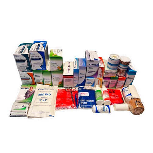 UniShield Class-A First Aid Refills Medications Without Cabinet | Essential Medications for Emergency Preparedness | Ensuring Long-Lasting Reliability | Exceeds OSHA/Ansi Z308.1 2015, Over 900 Pieces