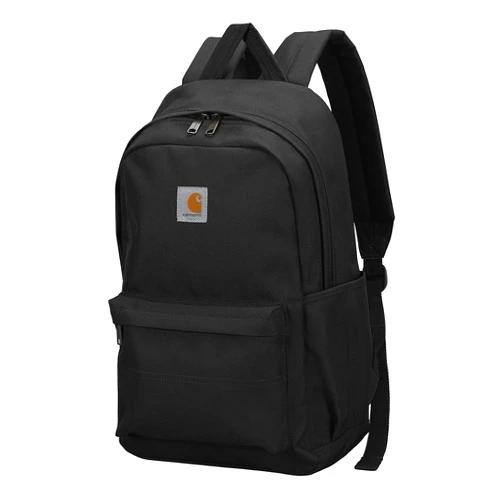 Carhartt Unisex Adult Essentials Backpack with 15-Inch Laptop Sleeve for Travel, Work and School, Black, One Size One Size Black