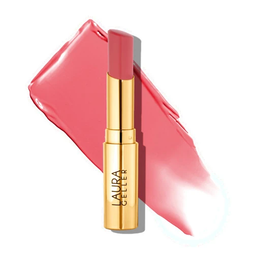 LAURA GELLER NEW YORK Jelly Balm Moisturizing Tinted Lip Balm - In the Buff - Hydrating Vitamin E - Semi-Shine Finish