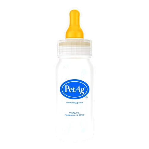 PetAg Pet-Ag Nurser Bottle - 4 oz - Promotes the Natural Feeding of Liquids - Designed for Larger Animals - Durable & Easy to Clean