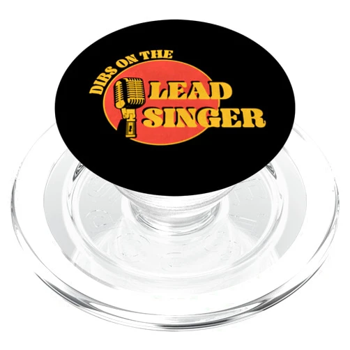 Dibs On The Lead Singer - Bands Lovers Dibs On The Lead Singer - Dibs On The LeadSinger Bands Lover PopSockets PopGrip for MagSafe