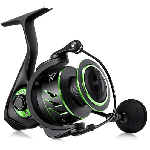 Piscifun Viper X Spinning Reels, Carbon Fiber 33LBs Max Drag, 10+1 Shielded BB, Saltwater Freshwater Spinning Fishing Reel, 5.2:1/6.2:1, 500, 1000, 2000, 3000, 4000, 5000 Series