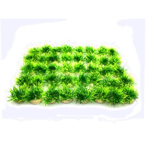 BEGONDIS 40 Pcs Artificial Small Water Plants, Fish Tank Aquarium Grass Decorations, Made of Soft Plastic