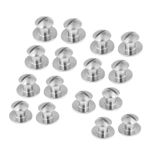 Fancyes 16 Pieces Tech Scuba Diving Diver BCD Backplate Book Screw Mounting Hardware