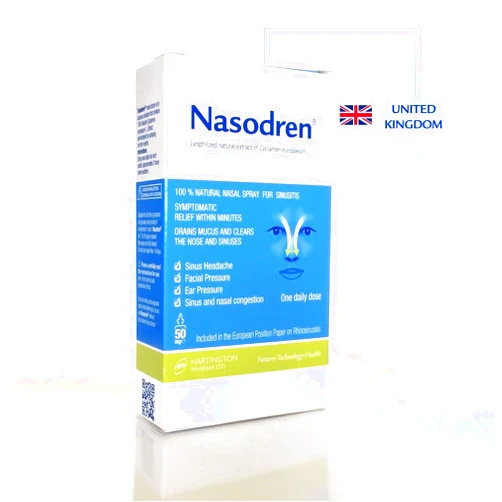 Nasodren: Nasal Spray for Sinus Infection Symptoms Relief by Nasodren