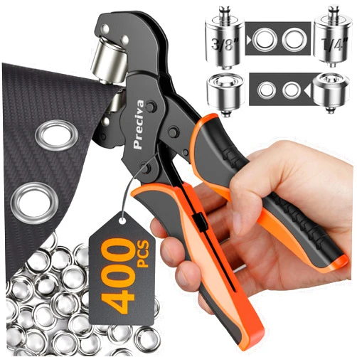Preciva Grommet Tool Kit of 3/8