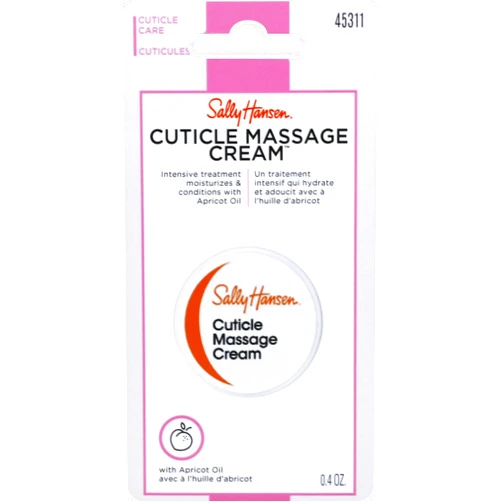 Sally Hansen Cuticle Massage Cream 0.4 Ounce (12ml)