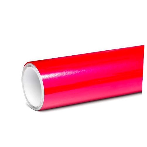 Tinybot Metal Paint Rose Red Car Wrap with Air Release Technology - 5 X 7 FT