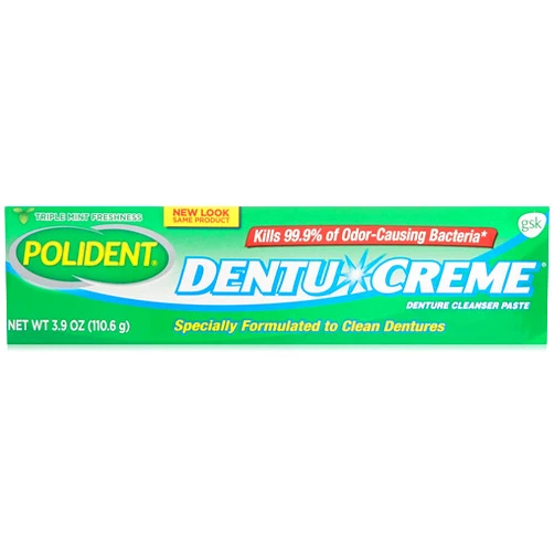 Polident Dentu Creme Denture Toothpaste, 3.9 oz