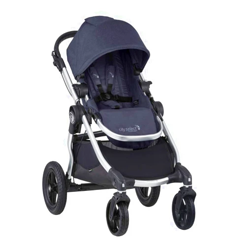 Baby Jogger City Select Single - Silver Frame - Carbon