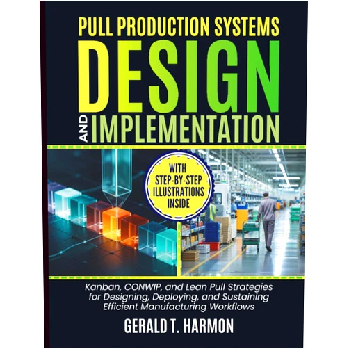 Gerald T. Harmon Pull Production Systems Design And Implementation: Kanban, CONWIP, and Lean Pull Strategies for Designing, Deploying, and Sustaining Efficient Manufacturing Workflows