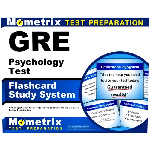 GRE Subject Exam Secrets Test Prep Team GRE Psychology Test Flashcard Study System: GRE Subject Exam Practice Questions & Review for the Graduate Record Examination (Cards)
