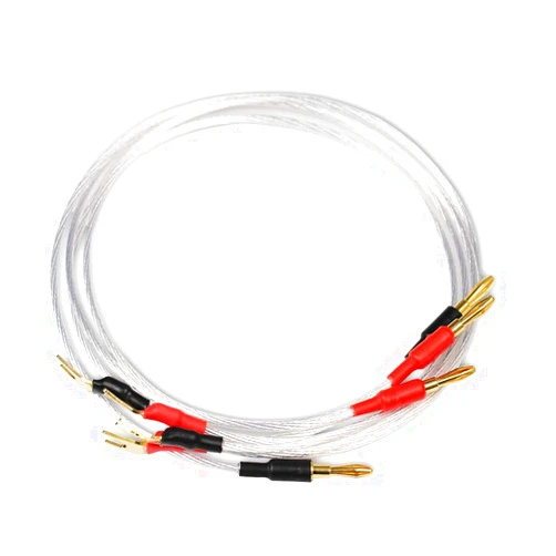 Aperion Audio Stereo Audio Silver Cable 2FT