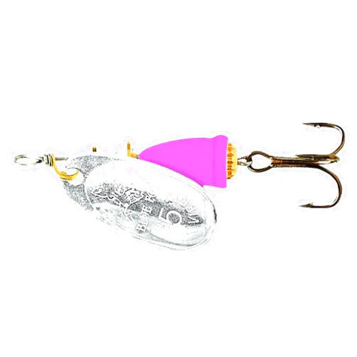 Blue Fox Classic Vibrax 05 Painted 7/16 (Silver/Hot Pink , Size- 3.13)