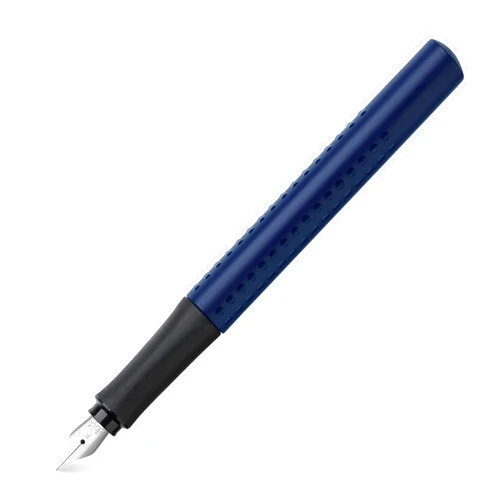 Faber-Castell Grip 2011 Fountain Pen - Fine Nib, Classic Blue