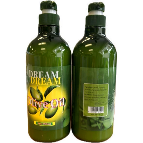 Dream Dream Dream Body Olive Oil Lotion 750ml 2 Pack for Skin Care