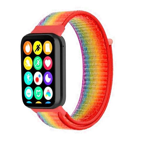 Okika Nylon Strap for Xiaomi Mi Band 8 Pro Breathable Bracelet Smart Watch Replaceable Wristband Accessories