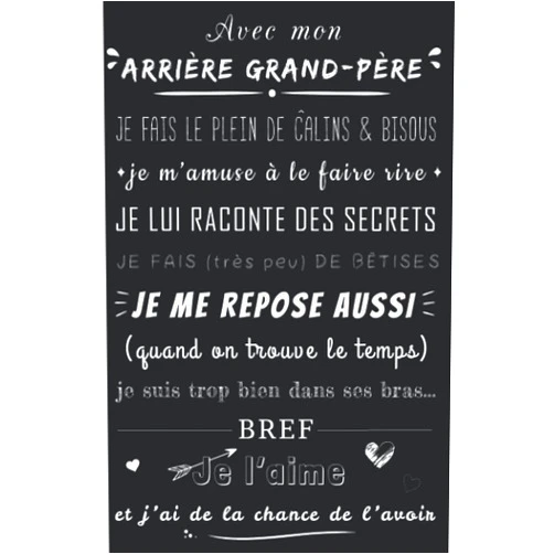 French Edition by P'tites notes (Author) AVEC MON ARRIERE GRAND PERE: Carnet de notes original à offrir à son arrière grand père - Idée cadeau pour noel, fête des grands-parents, anniversaire ... Pages Lignées en pointillés (French Edition)