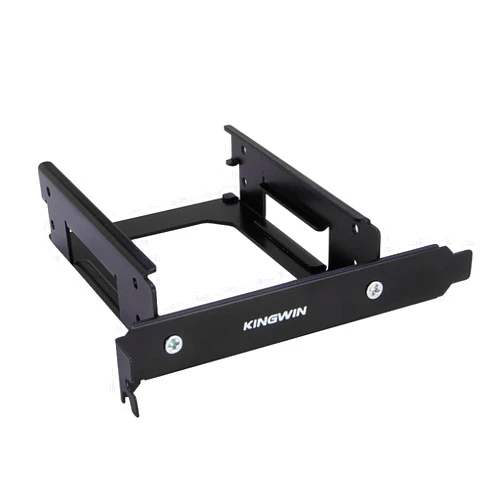 Kingwin SSD Mounting Bracket for PCI, 2 x 2.5 Inch SSD to PCI Internal Hard Drive Mounting Kit. Convert Any 2 x 2.5” SSD Into One PCI Slot, Mounting Screws Included, Quick & Easy Installation