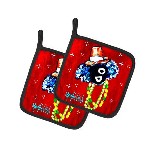 Caroline's Treasures Zee Bee Pair of Pot Holders