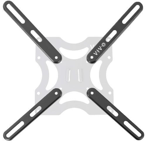 VIVO Steel VESA Extension Mount Adapter Brackets for Screens 32 to 55 inch LCD LED TV, Conversion Plate Kit for VESA up to 400x400mm (MOUNT-AD400B)