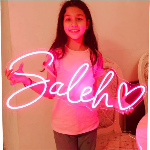 IbayNawi Custom Neon Signs, Neon Sign Customizable for Wall Decor, Personalized Neon Sign for Wedding Birthday Party Gift