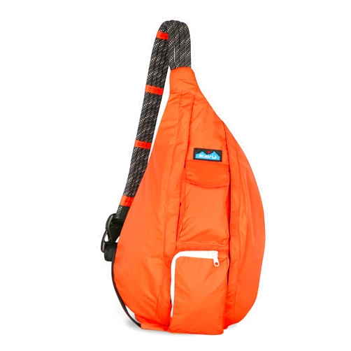 KAVU Original Rope Sack Sling Crossbody Backpack - Spice Orange