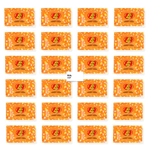 TULLIPAK Jelly Belly Candy Corn | 24 Count Pack | 1oz Bags | Perfect size for Halloween, Trick or Treat, or Party Favors | GLUTEN FREE | FAT FREE | KOSHER | (24 PACK) |