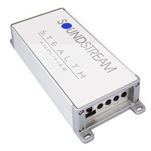 Soundstream SM4.10000D 1000W Max 4 Channel Stealth Series Marine Grade Class D Amplifier - SM4.1000D