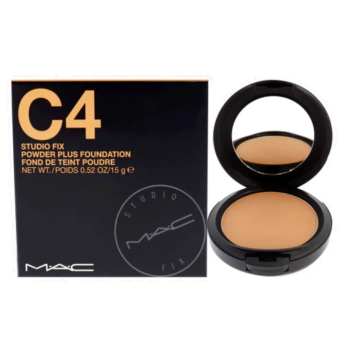 MAC Studio Fix Powder Plus Foundation C4, Multi, 0.52 Ounce (JL69060225)