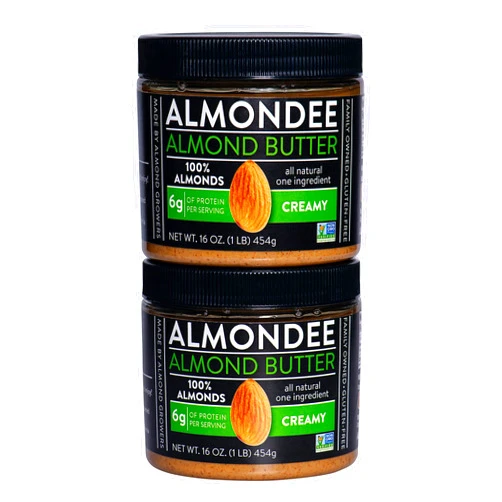 Almondee California Almond Butter - 16 Ounce Jar (2 Pack)