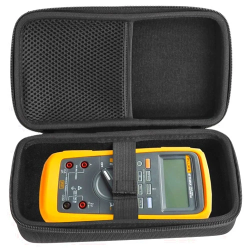 Maoershan Hard Travel Protective Carrying Case for Fluke 87V MAX True-RMS Digital Multimeter IP67 Rated TL175 Test Leads (Case Only)