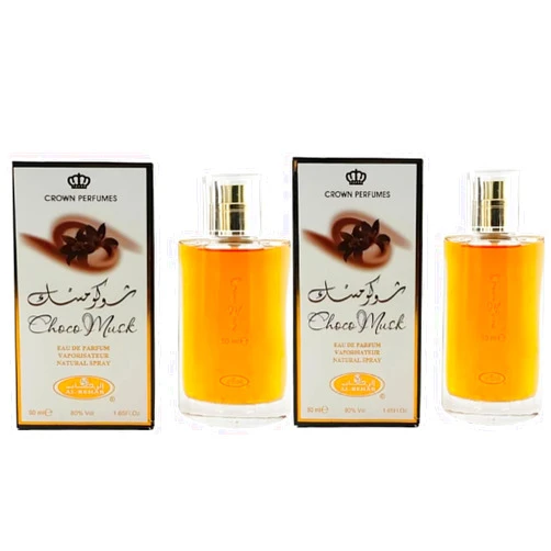 Generic 2 pack of Choco Musk Eau de Parfum Spray for Women, 1.7 Ounce 50ML, 80% Vol