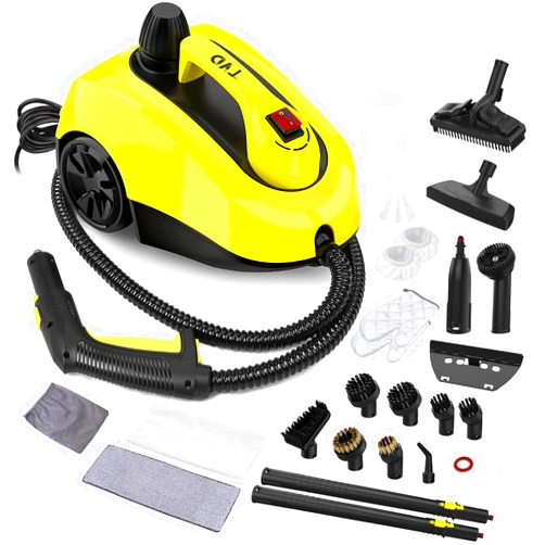 TVD Steam Cleaner, Steamer for Cleaning with 26 Accessories, Steam Cleaner for Home with 5M Extra-Long Power Cord for Home Floor Cleaning, Tile Detailing, Grout, Upholstery.