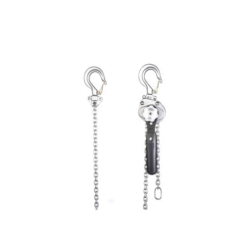 Amarite Mini Hand Lever Chain Hoist -0.25t 550lbs Come Along Chain Block with Alloy Steel G80 3M 10ft Chain-Light Weight Portable Mini-Puller Hoist 1/4 Ton Lifting Capacity, 10 Ft Lifting