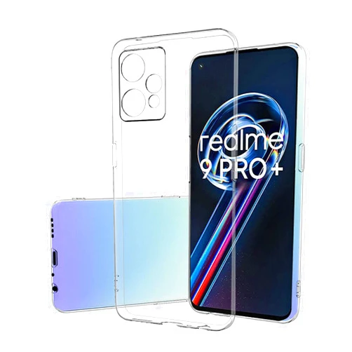 Fnmisan Clear Silicone Case for Oppo Realme V25 5G, Back Protective Case Ultra Thin Soft Shock Absorption Scratch-Resistant Bumper Protective Case Flexible TPU Mobile Phone Case Transparent