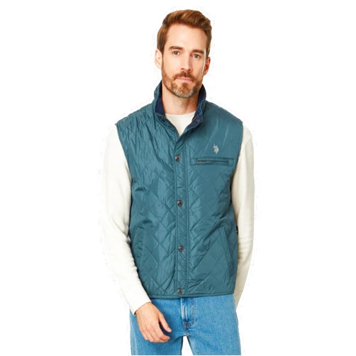 U.S. Polo Assn. Mens Uspa Qulited Vest