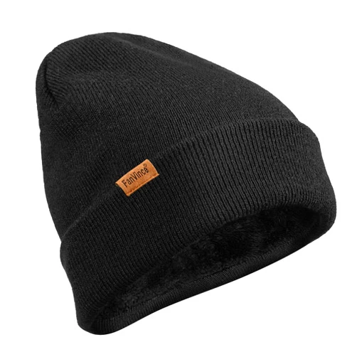 FanVince Beanie for Men Winter Thermal Cuffed Knit Hat Warm Gifts Womens Beanies