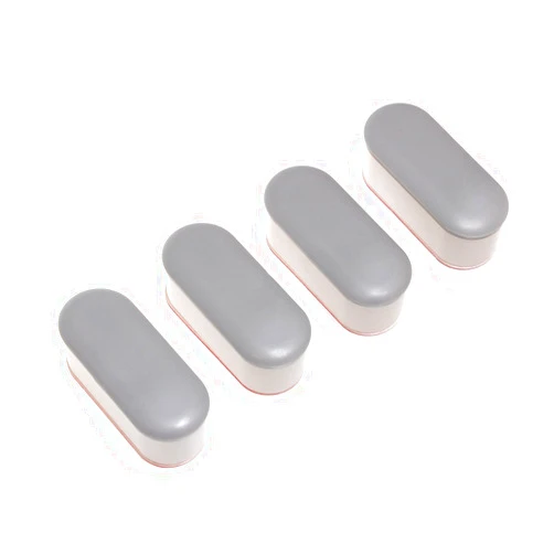 LUXE Bidet 4 piece Universal Toilet Seat Bumper Kit, comes with Strong Adhesive