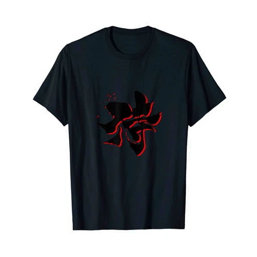 365 World Travel Cities Tourist & Souvenir Apparel Samurai Bushido Japanese Warrior Writing Tee for Ronin Men T-Shirt