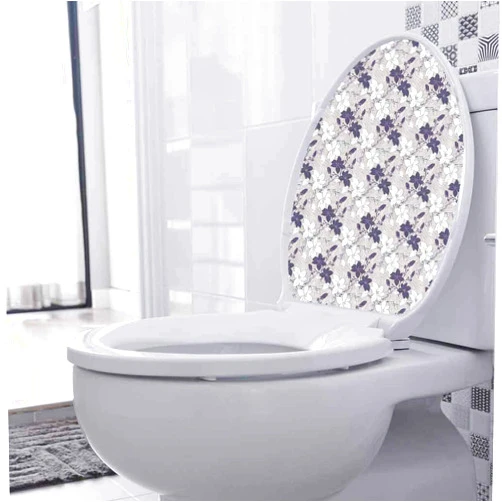 Homesonne Toilet Decor Blooming Magnolia Buds for Wall/Door/Toilet seat 8 x 11 Inch 8
