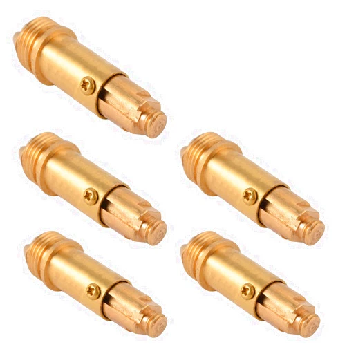 ANTOPY 5 x Basin Sink Clicker Pop Up Bolt Basin Waste Easy Pop Up Click Clack Plug Bolt Replacement for Sink Barth Tub Basin Drain Stopper