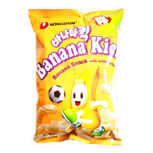 Nongshim Banana Kick, 1.58 oz (Pack of 4)