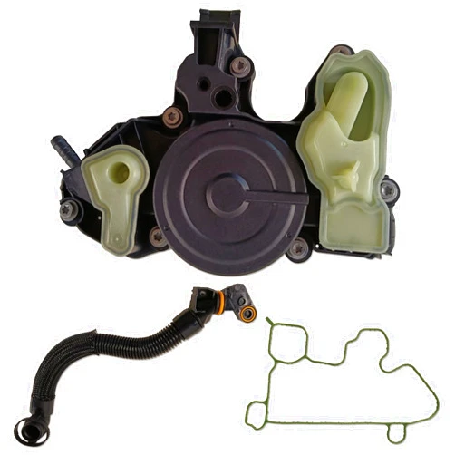 Paderson PCV Valve Engine Crankcase Vent Valve Oil Separator with Valve Breather Hose Kit Fits for 2014-2018 VW Jetta Passat Golf Bettle GTI For 2015-2018 Audi A3 A4 A5 A6 A7 Q3 Q7 1.8T 2.0T
