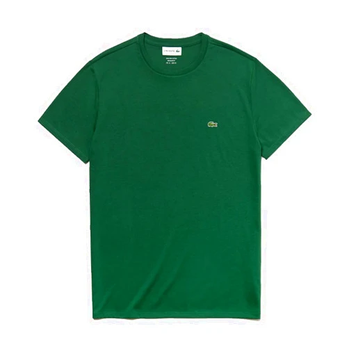 Lacoste Mens Short Sleeve Crew Neck Pima Cotton Jersey T-Shirt