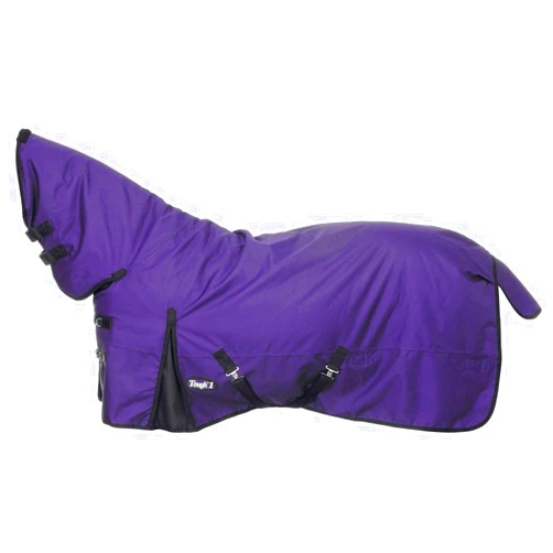 Tough 1 Tough1 1200D Full Neck Turnout Blanket Purple 78