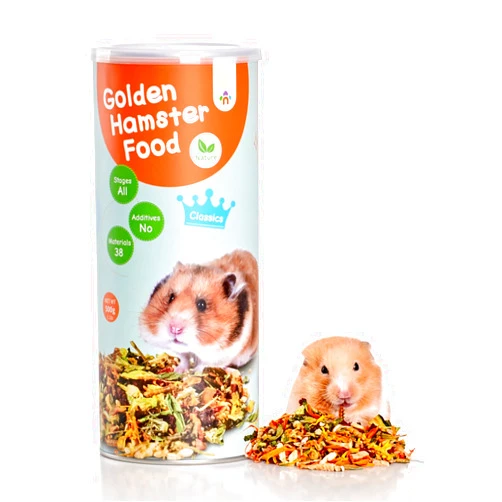 Niteangel Hamster Food & Treats Toy - Small Animal Natural Food for Syrian Golden Hamsters or Other Small-Sized Pets